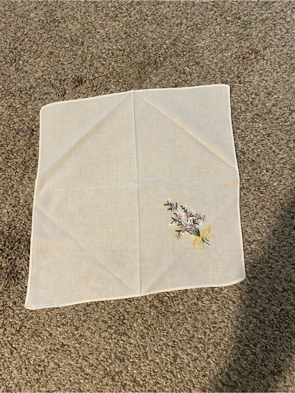Vintage cotton hanky